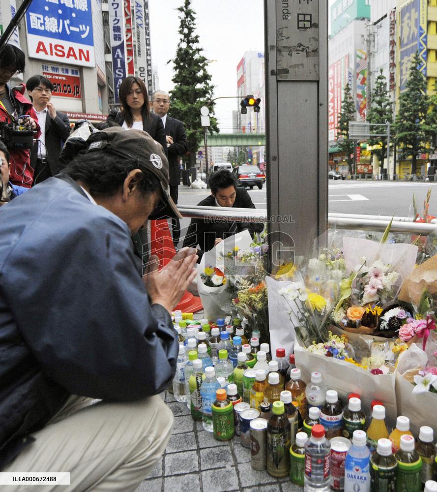 Akihabara marks 1st anniversary of deadly stabbing rampage