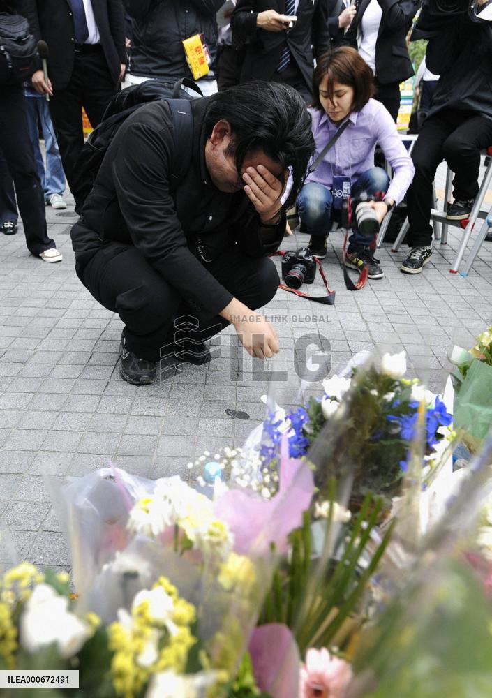 Akihabara marks 1st anniversary of deadly stabbing rampage