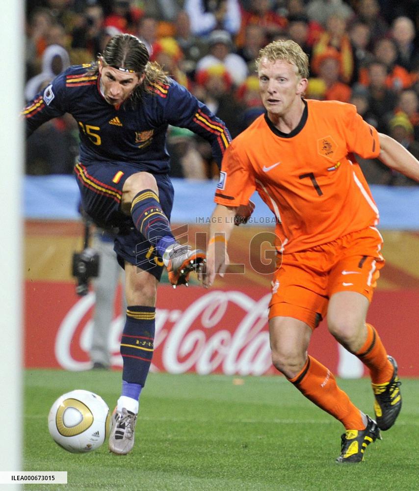 Spain beat Netherlands to win World Cup