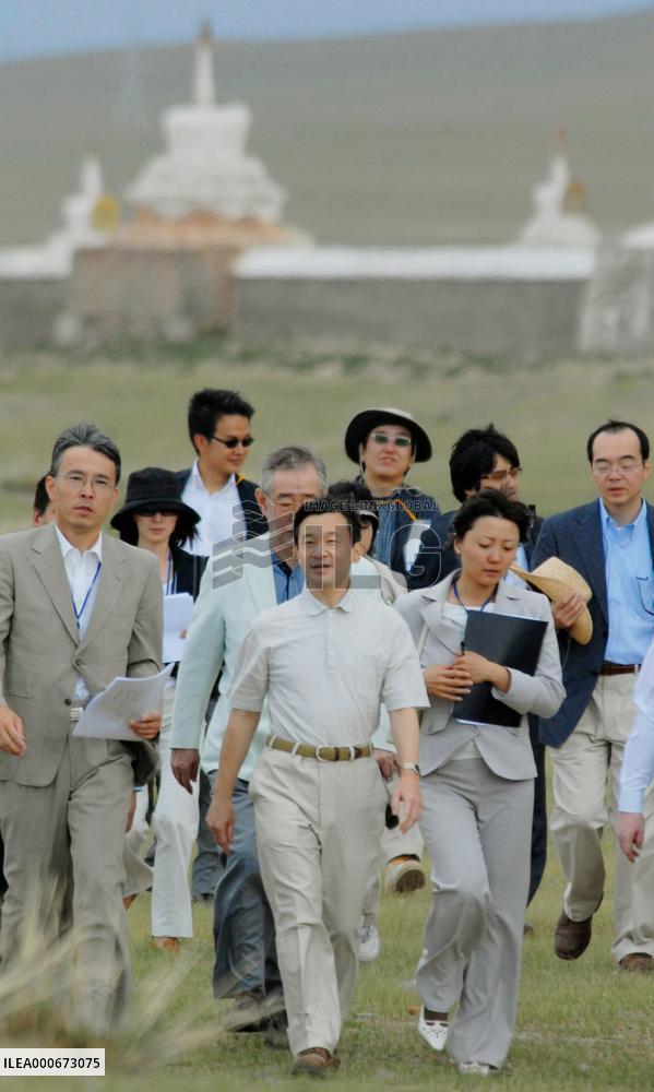 Crown prince visits Mongolia's Harhorin
