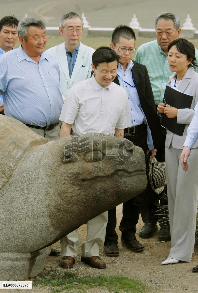 Crown prince visits Mongolia's Harhorin