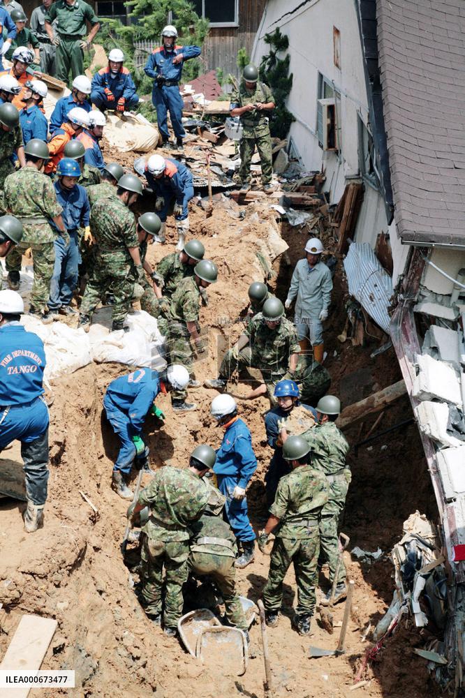 Death toll from rain-triggered disasters rises to 14