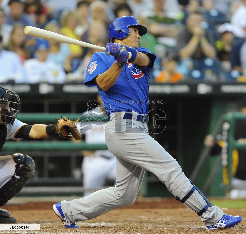 Cubs' Fukudome 2-for-4 against Pirates