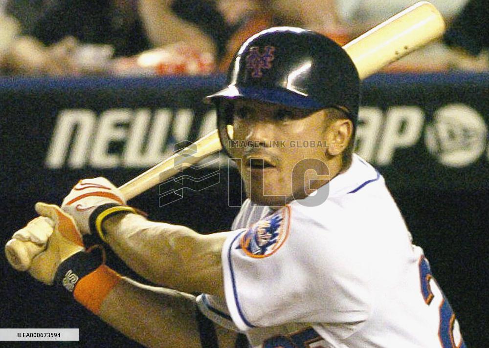 Mets' Matsui goes 1-for-4 against Marlins