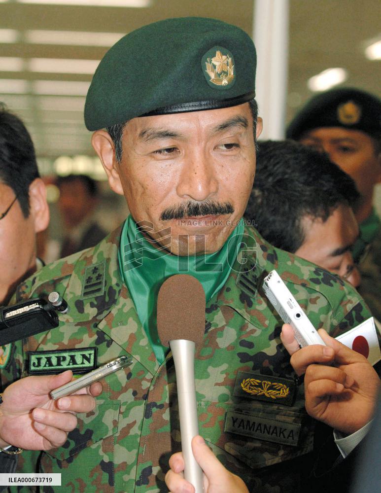 Last GSDF troops return to Japan after Iraq mission