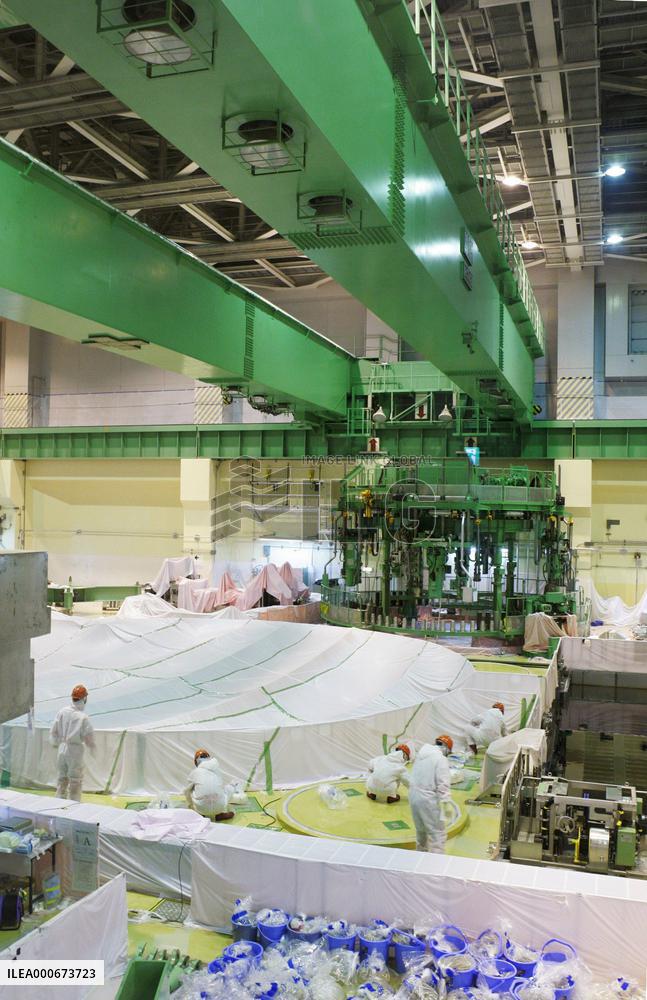 Crane damage at Niigata nuke plant may delay core inspections