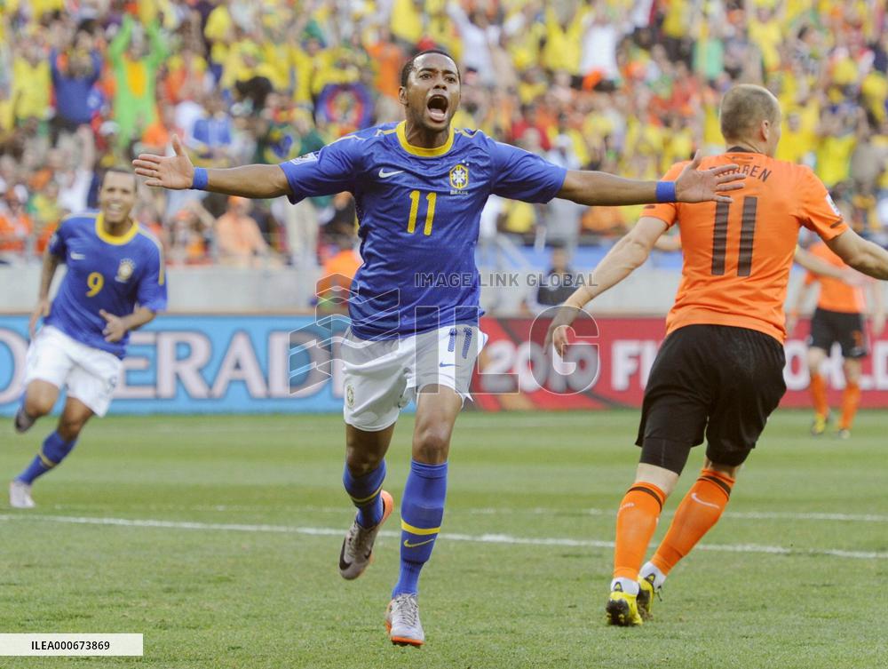 Brazil vs Netherlands in World Cup quarterfinal