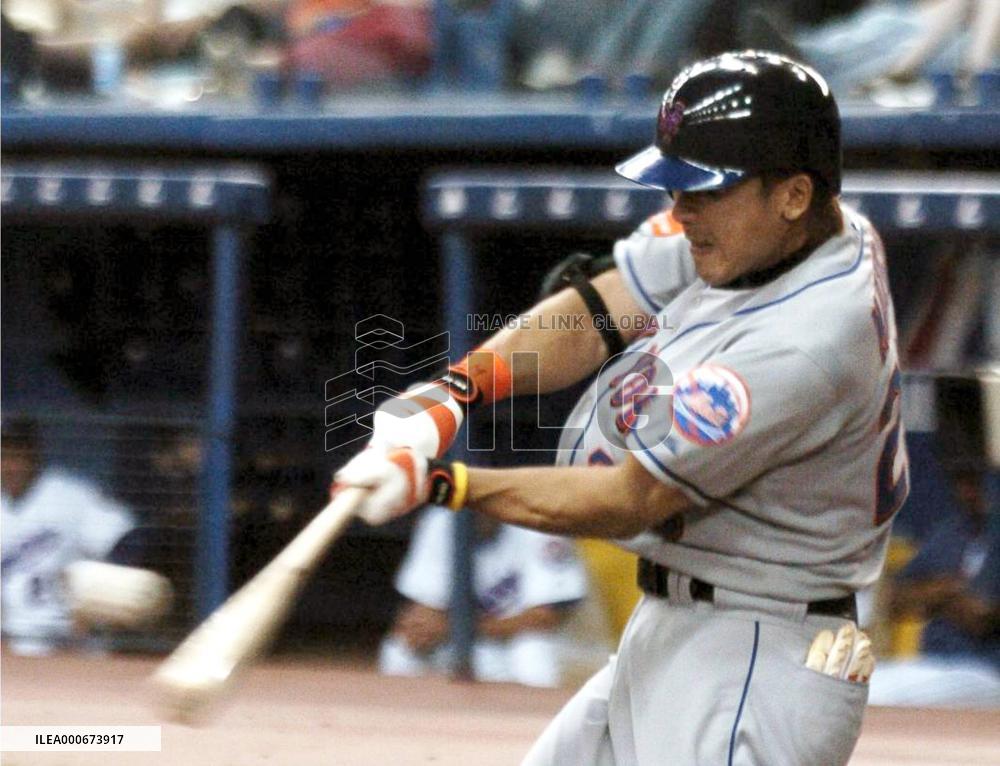 Mets' Matsui scores team's final run