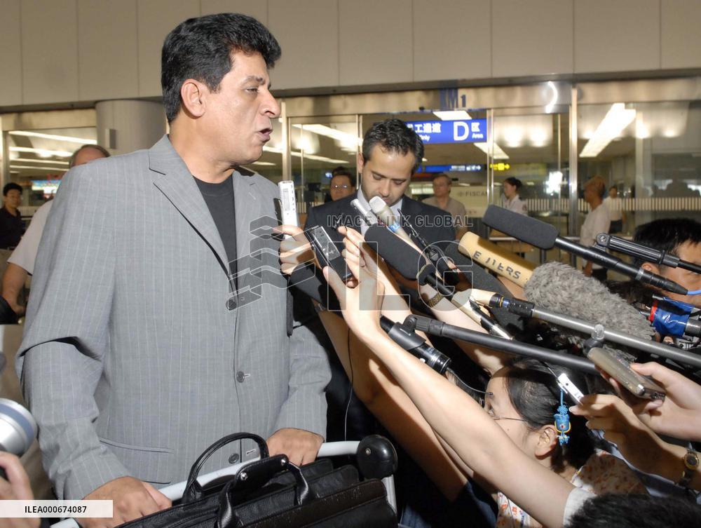 IAEA team of inspectors arrives in Beijing from Pyongyang