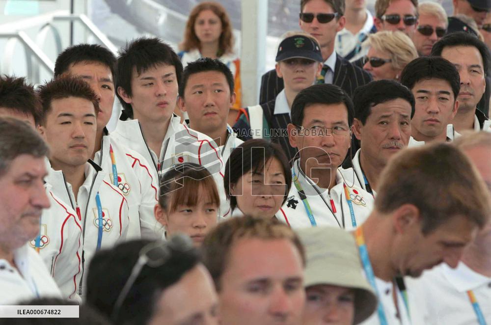 (3)Japan welcomed at Athens Olympic village