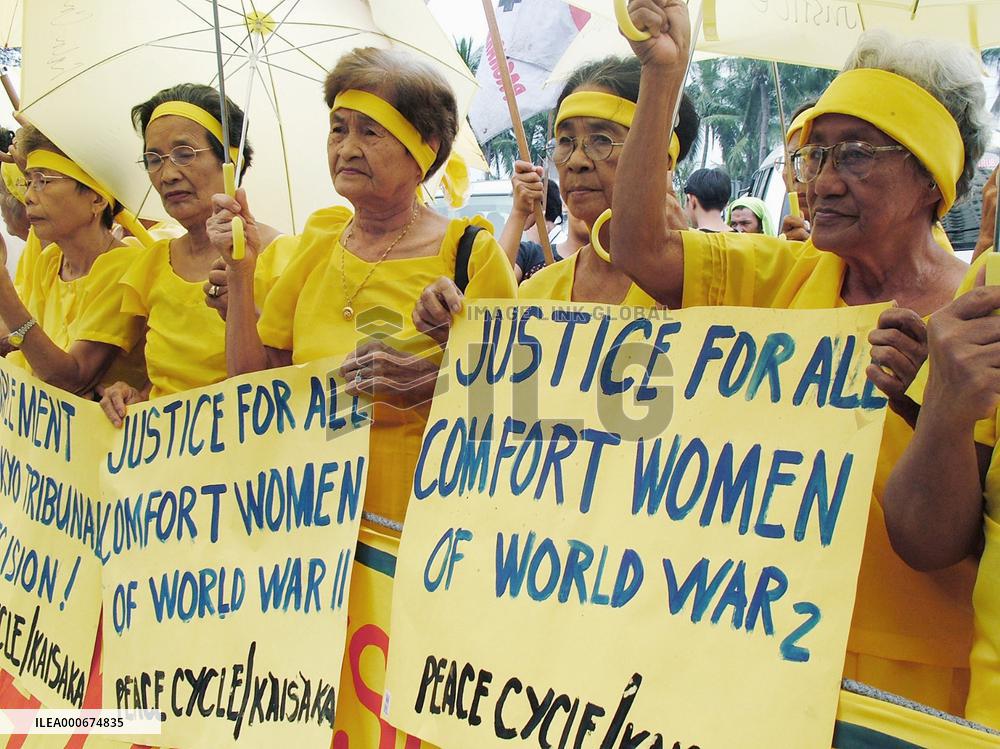 Philippine sex slaves say Japan not fit for Security Council sea