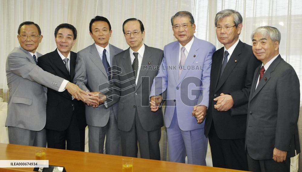 Fukuda chooses new LDP leadership ahead of Cabinet reshuffle