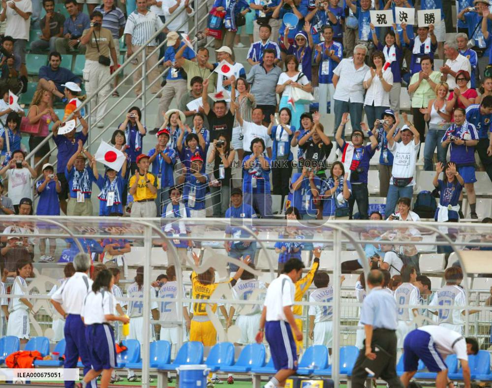 (6)Japan's women stun Sweden in Olympic soccer opener