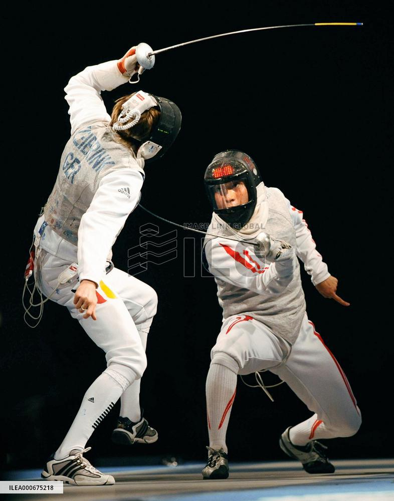 Ota wins Japan's 1st Olympic fencing medal with foil silver