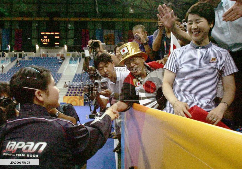 (2)Fukuhara joins best-16 group in table tennis