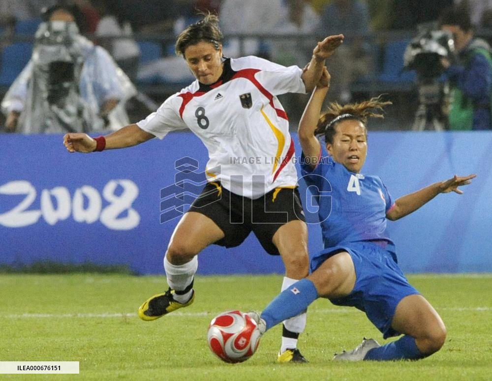 Germany win bronze in women's soccer in Beijing Olympics