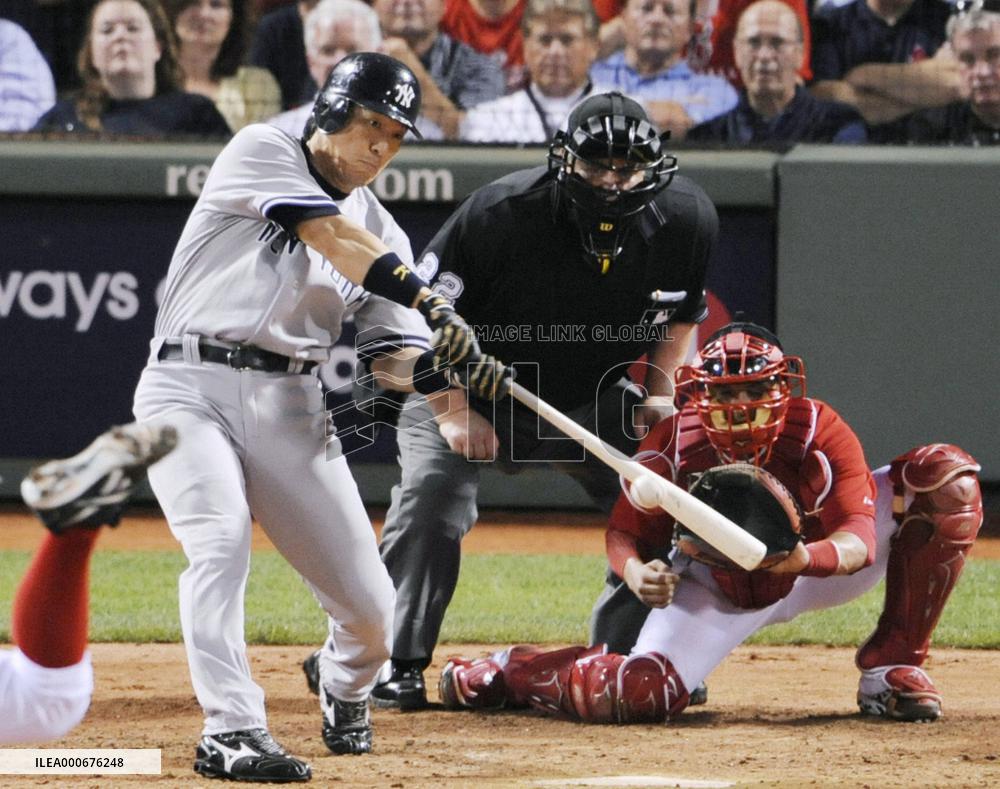 N.Y. Yankees' Matsui has monster night at Fenway