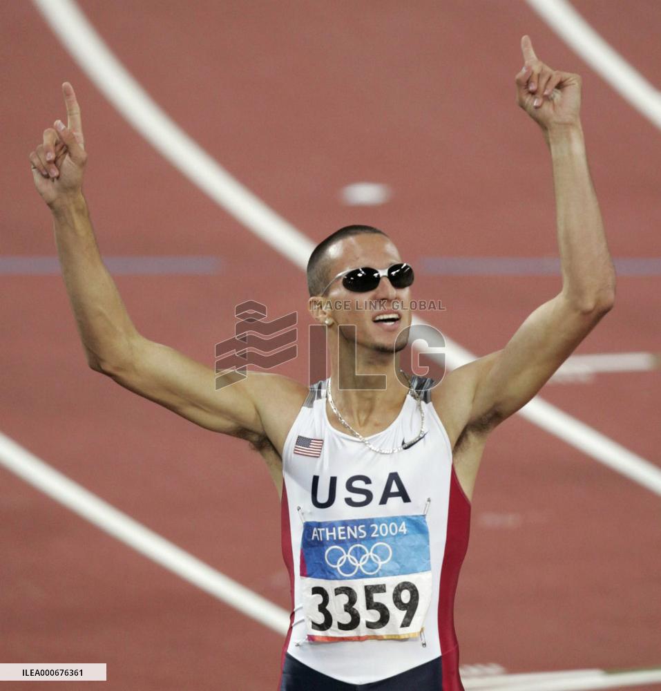 (2)Wariner wins men's 400m
