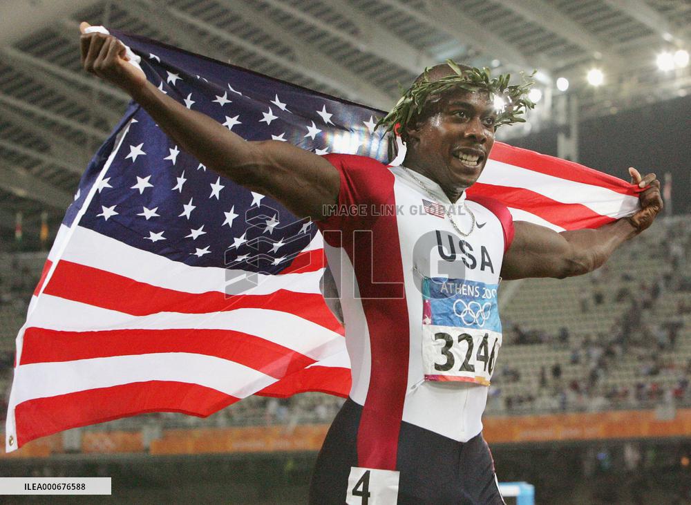 (3)U.S. athletes capture all medals in men's 200 meters