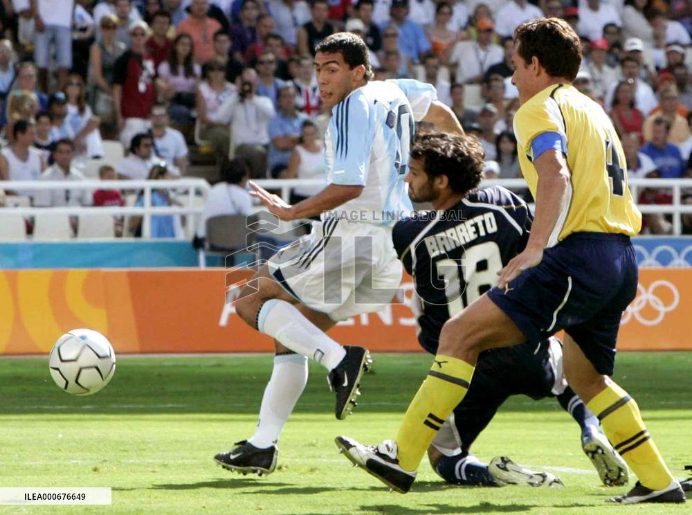 (5)Argentina vs. Paraguay in men's Olympic soccer final