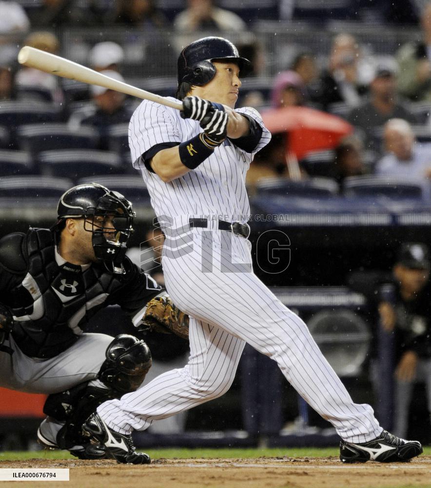 Matsui gets single, Yankees beat White Sox 5-2