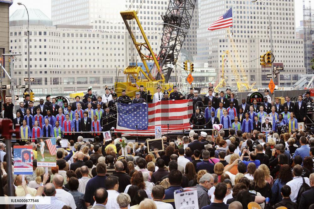 New York marks 7th anniversary of 9/11 terrorist attacks