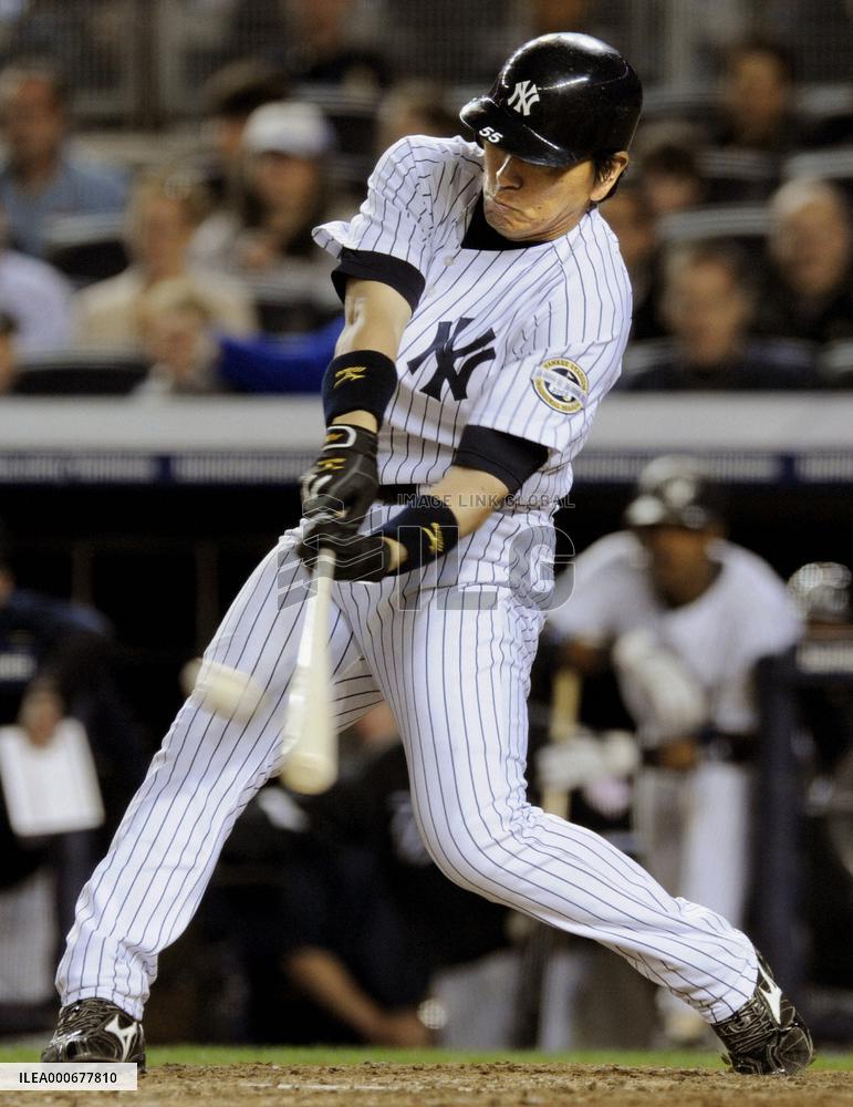N.Y. Yankees' Matsui 2-for-4 against Toronto Blue Jays