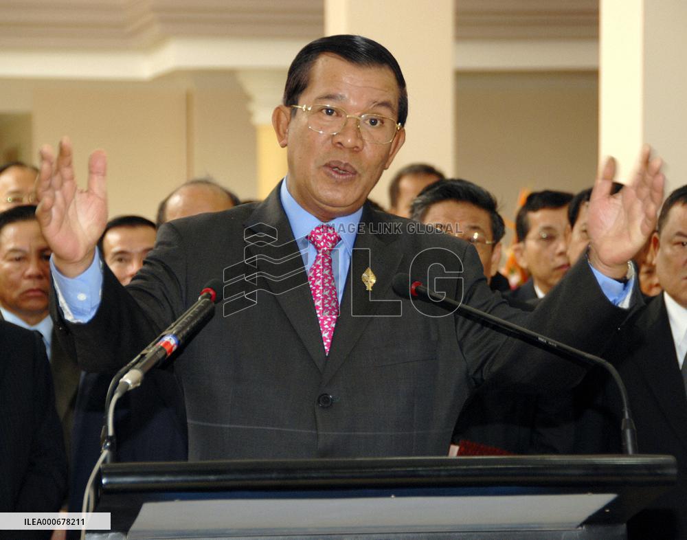 Hun Sen inaugurates new coalition government