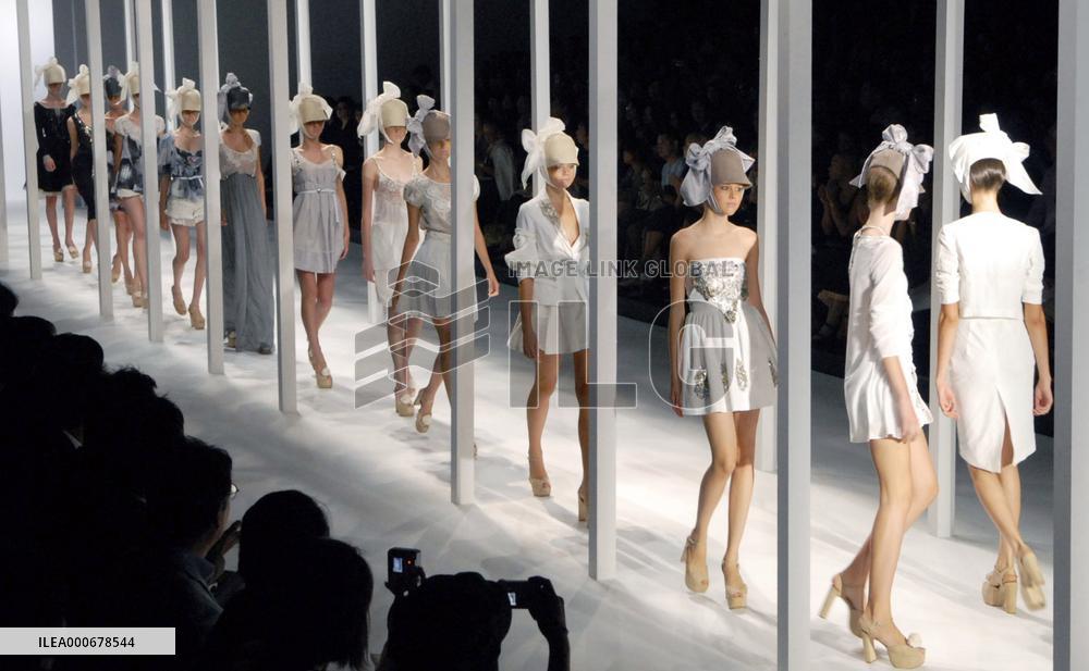 'Japan Fashion Week' begins in Tokyo