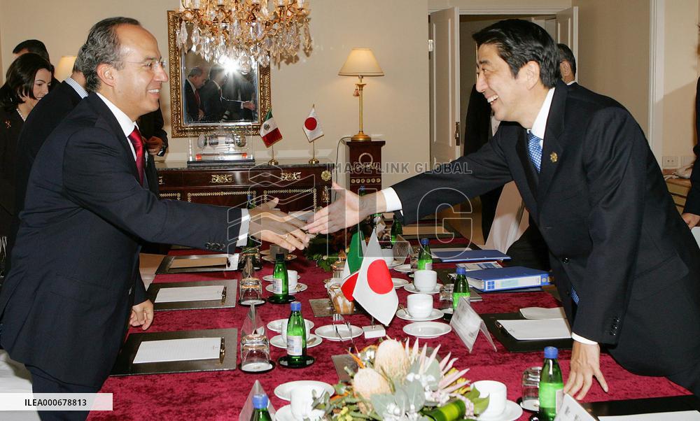 Japan, Mexico agree to work together in tackling climate change