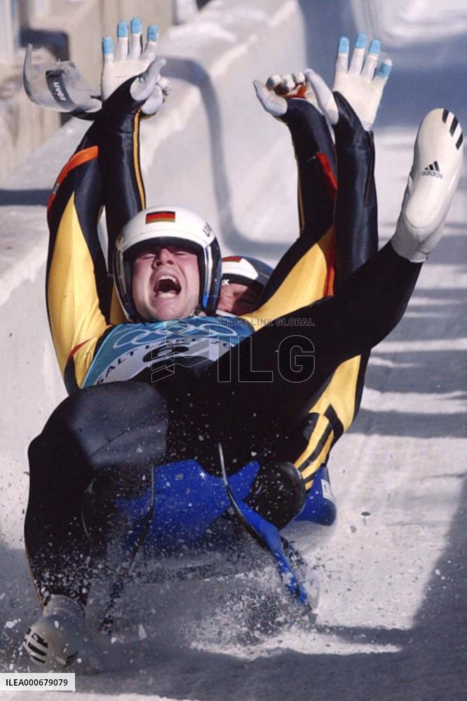 German's Leitner, Resch win luge doubles