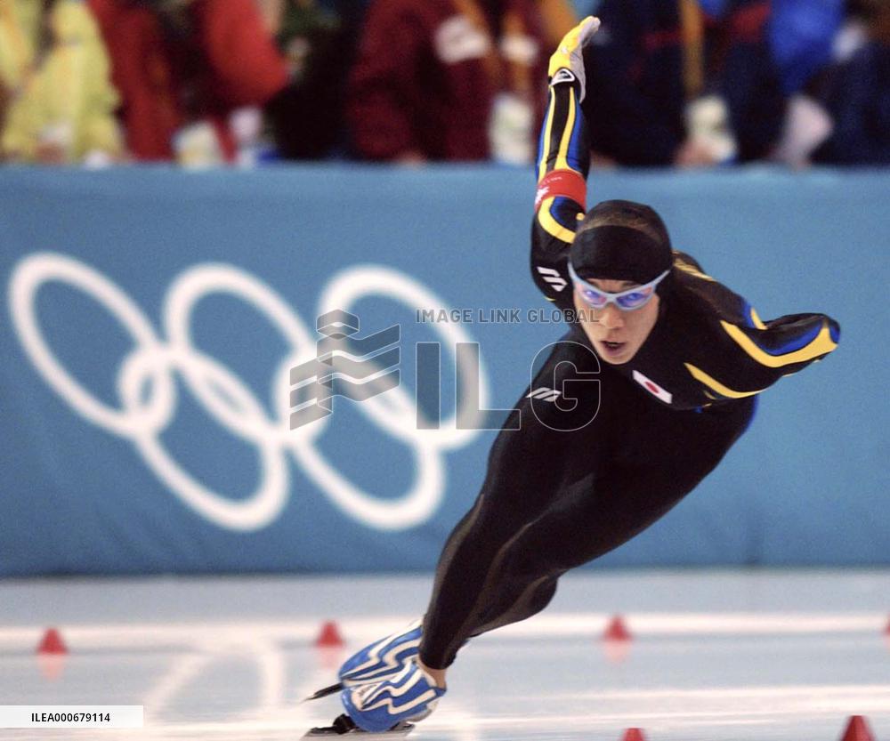 Imai comes in 15th in 1,000 meters speed skating