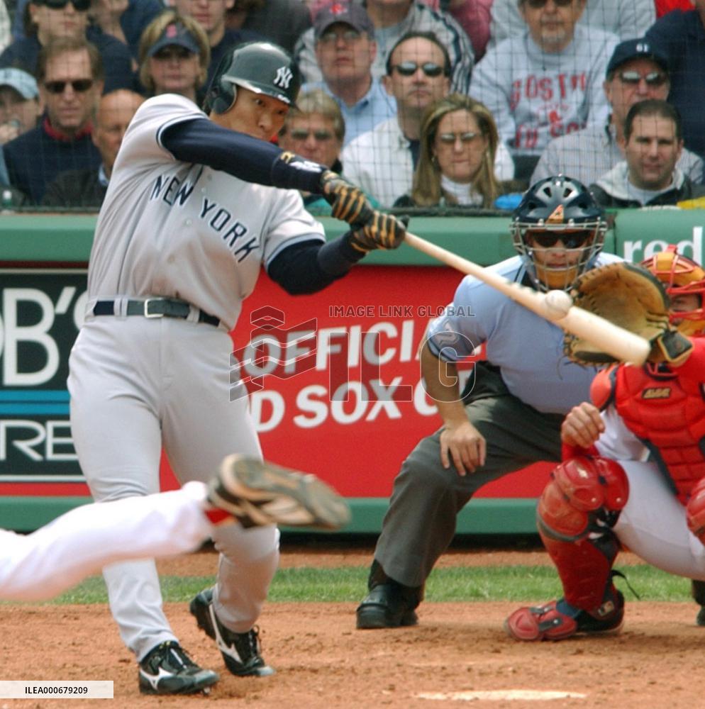 Matsui gets 2 hits for first time in 5 games