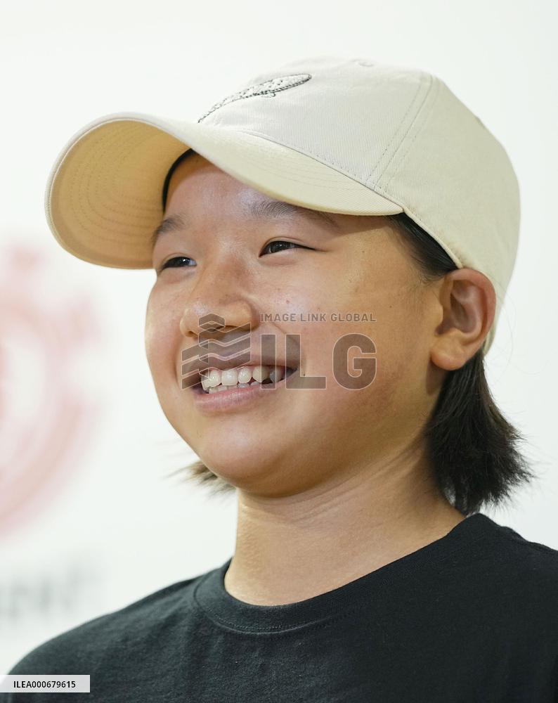 Skateboarding: Olympics-bound teen Momiji Nishiya