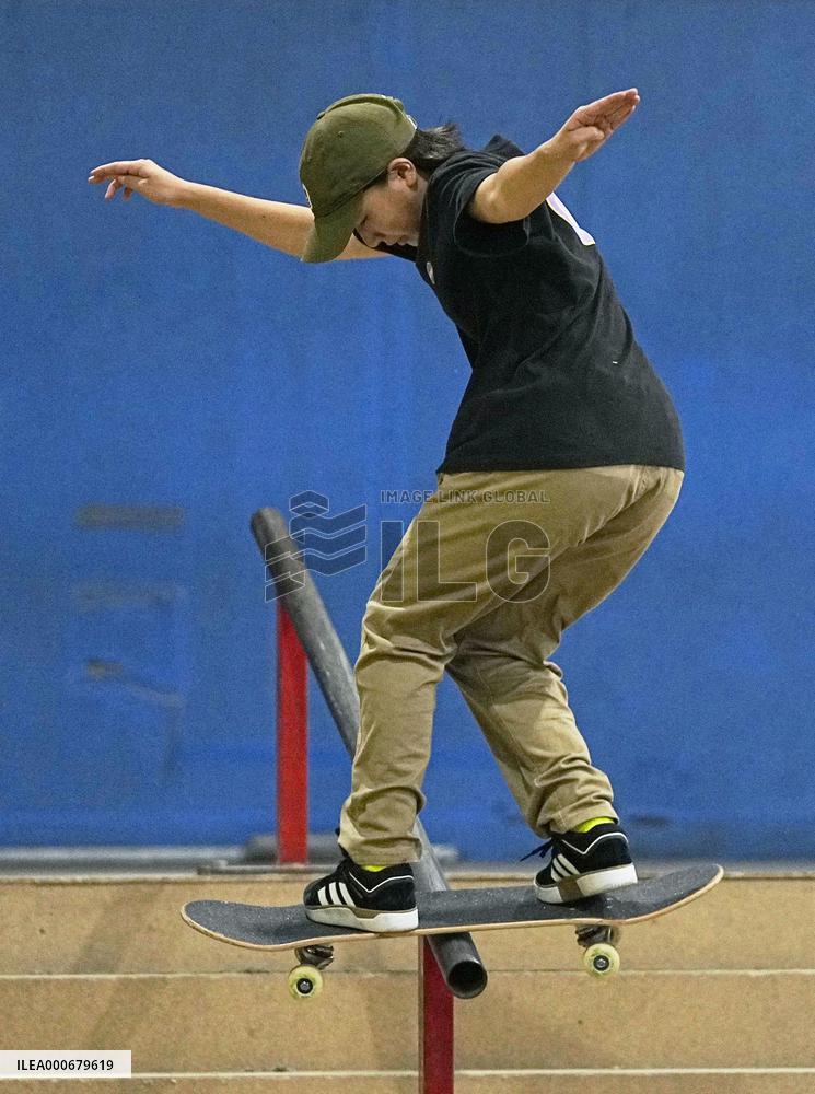 Skateboarding: Olympics-bound teen Momiji Nishiya