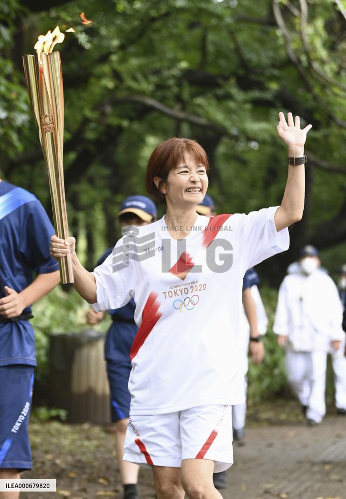 Tokyo Olympic torch relay