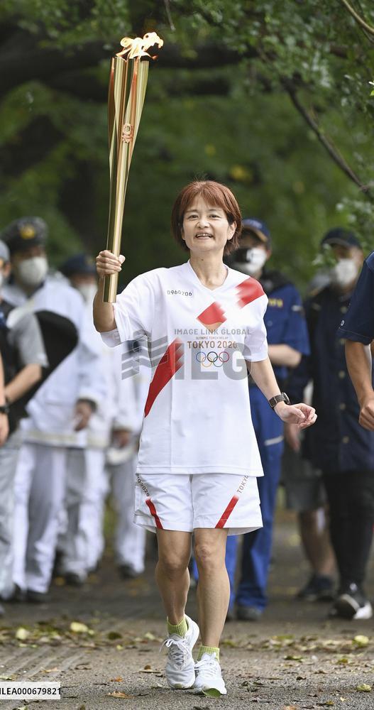 Tokyo Olympic torch relay