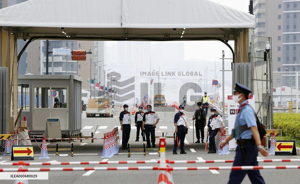 Pre-opening of Tokyo Olympic athletes' village