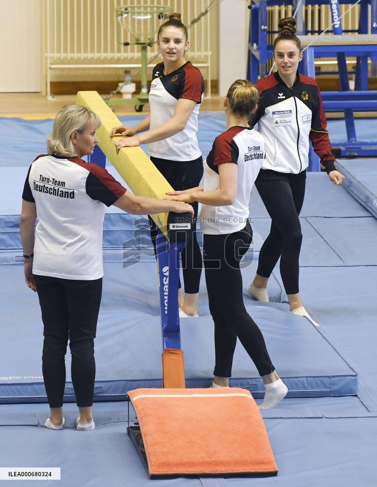 Germany's Olympic gymnastics team
