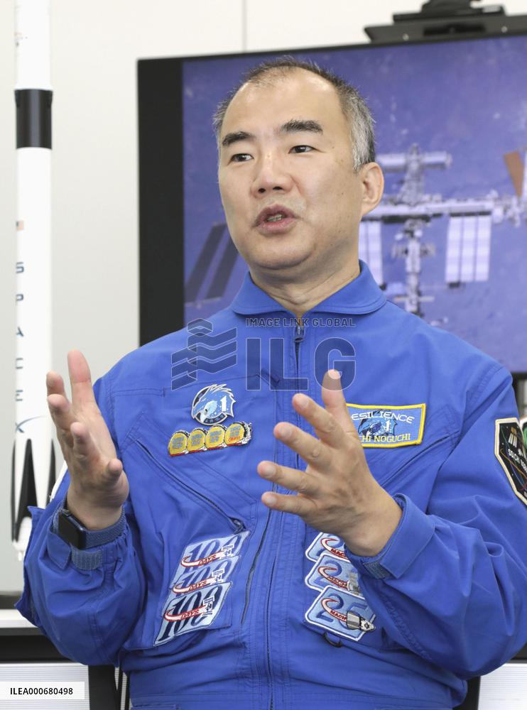 Japanese astronaut Noguchi