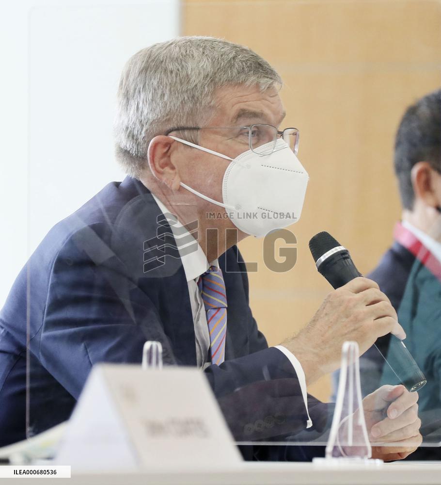 IOC President Bach in Tokyo