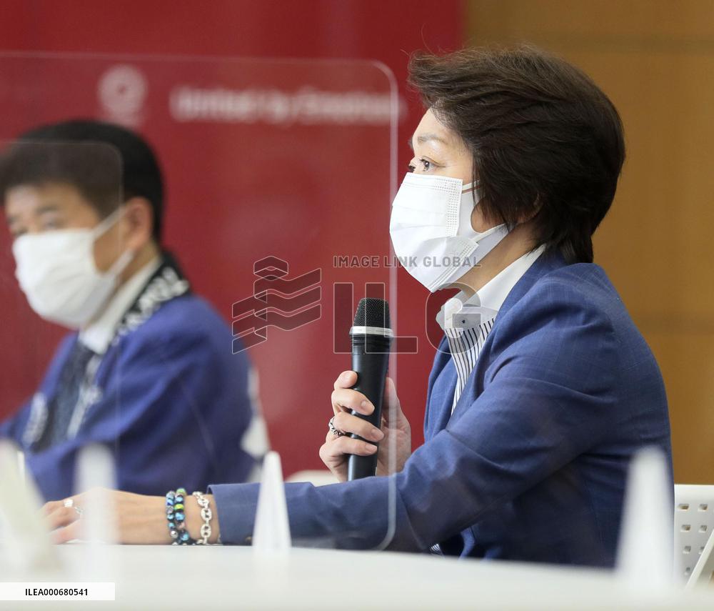 IOC President Bach in Tokyo