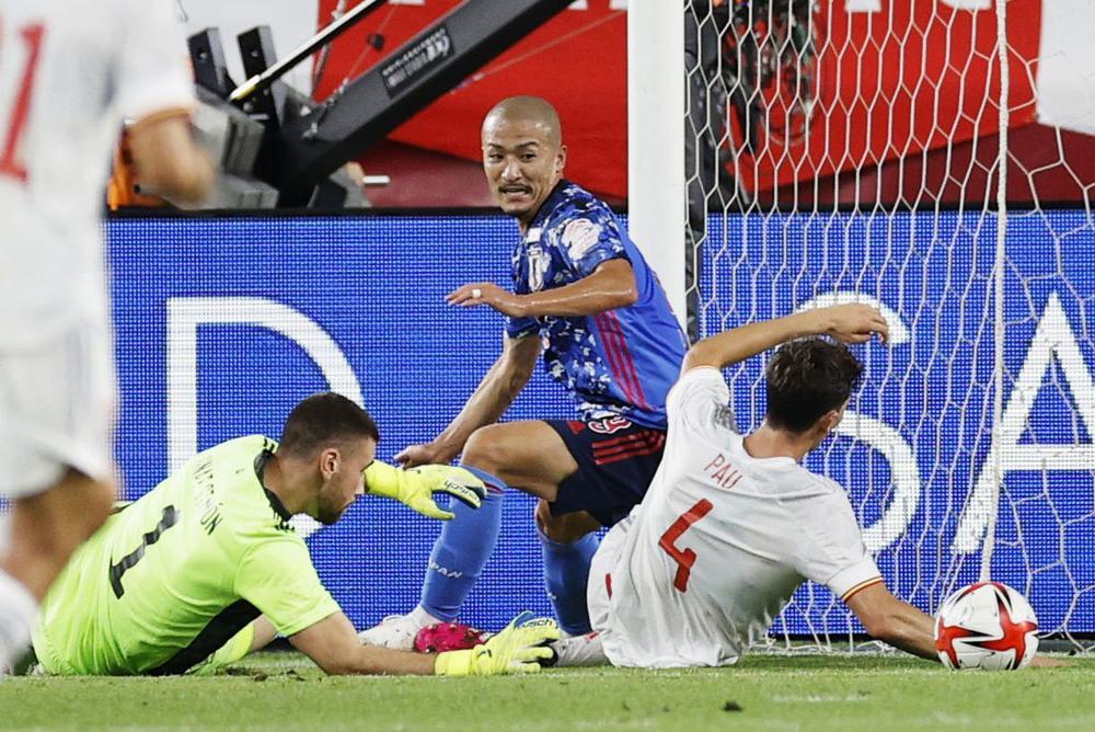 Football: Japan-Spain warm-up match before Olympics