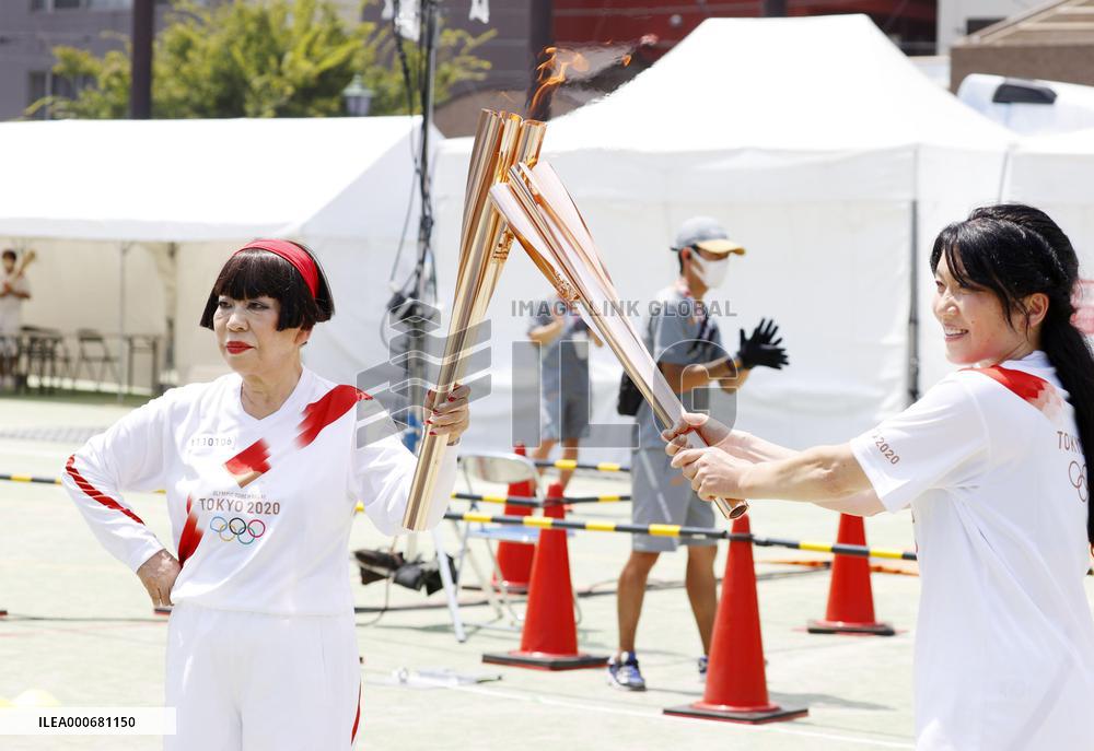 Tokyo Olympic torch relay