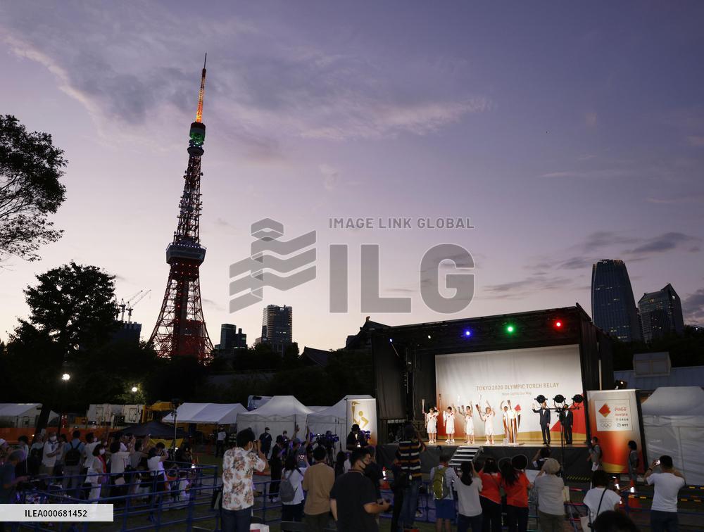 Tokyo Olympic torch relay