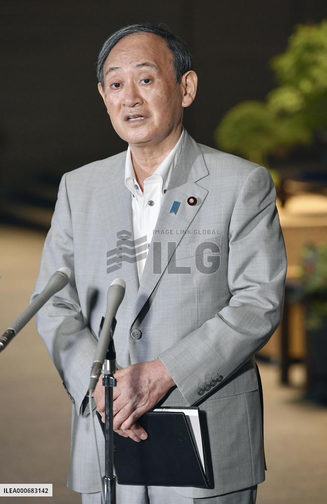 Japan PM Suga
