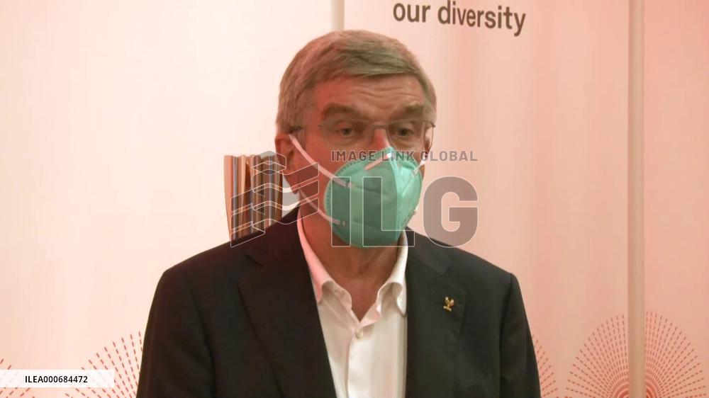IOC's Bach says Japanese public embracing Tokyo Olympics