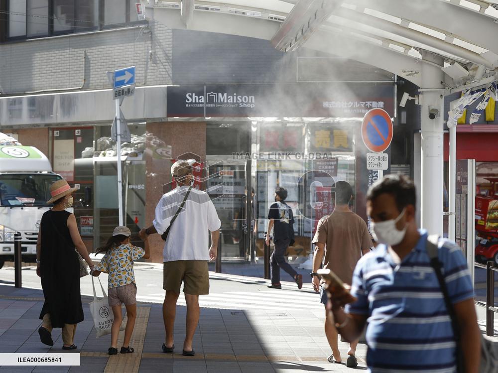 Summer heat in Japan