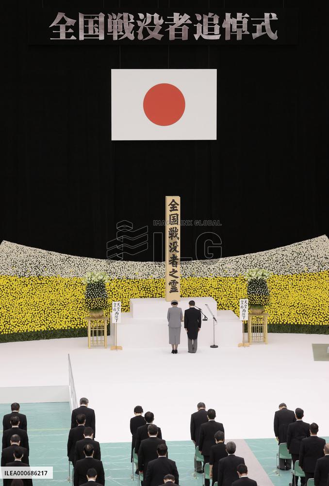 Japan marks 76th anniversary of WWII surrender amid virus pandemic