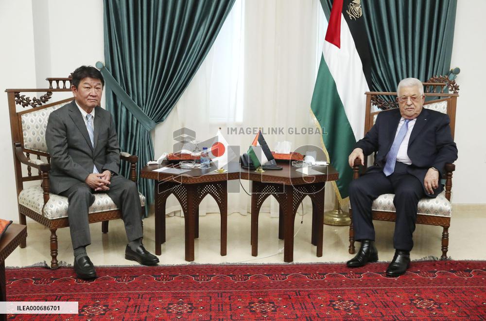Japan-Palestine talks